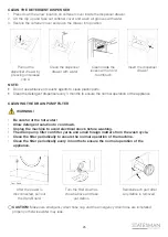 Preview for 25 page of STATESMAN BIW0814 Instruction Manual