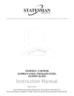 Preview for 1 page of STATESMAN CGH60GS Instruction Manual