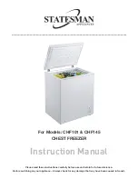 Предварительный просмотр 1 страницы STATESMAN CHF101 Instruction Manual