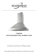 STATESMAN CHM90SS Instruction Manual preview