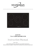 STATESMAN ECH77TC Instruction Manual preview