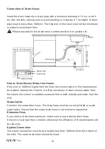 Предварительный просмотр 14 страницы STATESMAN FD10PWE Instruction Manual