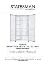 Preview for 1 page of STATESMAN SBS177X Instruction Manual