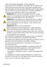 Preview for 5 page of STATESMAN TF170LWE Instruction Manual