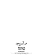 Preview for 20 page of STATESMAN XR510W Instruction Manual