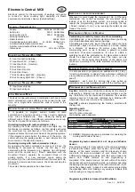 Preview for 1 page of Stateurop Motorline MC8 User Manual