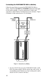 Предварительный просмотр 14 страницы Statpower Portawattz 400 Installation & Operation Manual