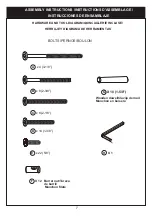 Preview for 7 page of Status Furniture Violet Convertible Crib Assembly Manual