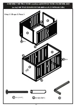 Preview for 10 page of Status Furniture Violet Convertible Crib Assembly Manual