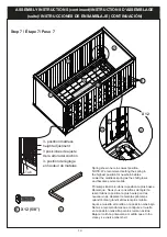 Preview for 14 page of Status Furniture Violet Convertible Crib Assembly Manual