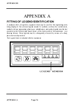 Предварительный просмотр 74 страницы Status Instruments DM4000U Manual