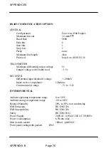 Предварительный просмотр 78 страницы Status Instruments DM4000U Manual