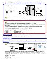 Preview for 1 page of Status Instruments SEM1603TC User Manual