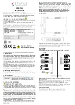 Status Instruments SEM1720 User Instructions preview