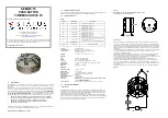 Preview for 1 page of Status Instruments SEM203/TC User Manual