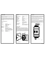 Предварительный просмотр 2 страницы Status Instruments SEM523P Manual