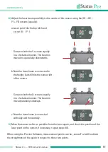 Предварительный просмотр 11 страницы Status Pro T250 Instruction Manual