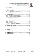 Preview for 6 page of STATUS SCIENTIFIC CONTROLS FGD10 Series Installation, Commissioning & Routine Gas Testing Manual