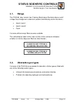 Preview for 11 page of STATUS SCIENTIFIC CONTROLS FGD10 Series Installation, Commissioning & Routine Gas Testing Manual