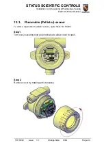 Preview for 95 page of STATUS SCIENTIFIC CONTROLS FGD10A-M Installation, Commissioning & Routine Gas Testing Manual