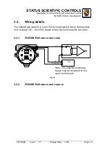 Предварительный просмотр 13 страницы STATUS SCIENTIFIC CONTROLS FGD10B Series Installation, Commissioning And Operation Manual