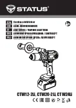 Preview for 1 page of Status CTW12-2Li Original Instructions Manual