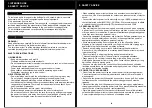 Preview for 2 page of Status DP1050 Quick Start Manual