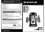 Status RH1200 Original Instructions Manual preview