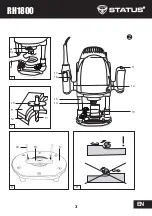 Preview for 3 page of Status RH1800 Original Instructions Manual