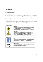 Preview for 4 page of Status WRX900 Series Operating Manual