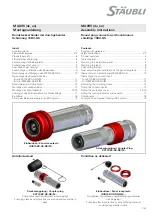 Staubli 16BV-GS Series Assembly Instructions Manual preview