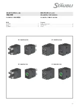 Staubli CombiTac 10Gbit Series Assembly Instructions предпросмотр