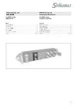 Preview for 1 page of Staubli CombiTac MA213-02 Assembly Instructions Manual