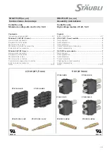 Staubli CombiTac uniq CT-BP1,5/0,5-1,5-HV Assembly Instructions Manual preview