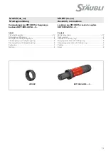 Staubli KBT10BV-AX/M C Series Assembly Instructions Manual preview