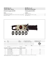 Staubli M-PZ13 Operating Instructions Manual preview