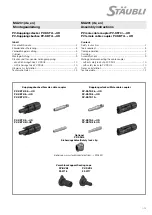 Preview for 1 page of Staubli MA231 Assembly Instructions Manual