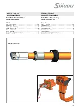 Staubli PerforMore Assembly Instructions Manual preview