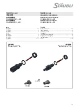 Preview for 1 page of Staubli PV-ADB4-EV0 2/2,5-UR Assembly Instructions Manual