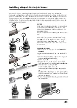 Предварительный просмотр 21 страницы Staubli SensoGate WA 130 H User Manual