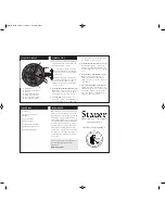 Stauer NOIRE Instruction Manual preview