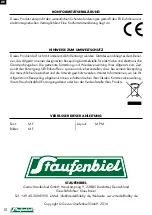 Предварительный просмотр 10 страницы Staufenbiel 0314303 Instruction Manual