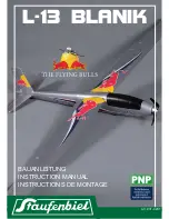 Staufenbiel L-13 BLANIK Instruction Manual preview