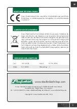 Preview for 11 page of Staufenbiel Yak 11 Instruction Manual