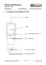 Предварительный просмотр 8 страницы STAUFF PT-RF Manual