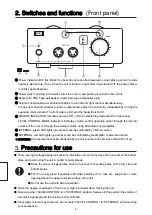 Preview for 3 page of STAX SRM-700T User Manual