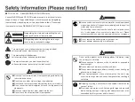 Preview for 3 page of STAX SRM-T8000 Owner'S Manual