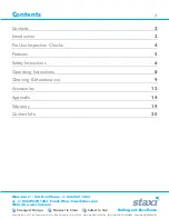 Preview for 2 page of Staxi Airport Chair Owner'S Manual And Maintenance Instructions