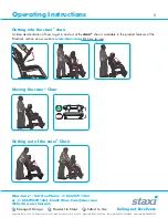 Preview for 8 page of Staxi Airport Chair Owner'S Manual And Maintenance Instructions