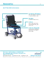 Preview for 12 page of Staxi Airport Chair Owner'S Manual And Maintenance Instructions